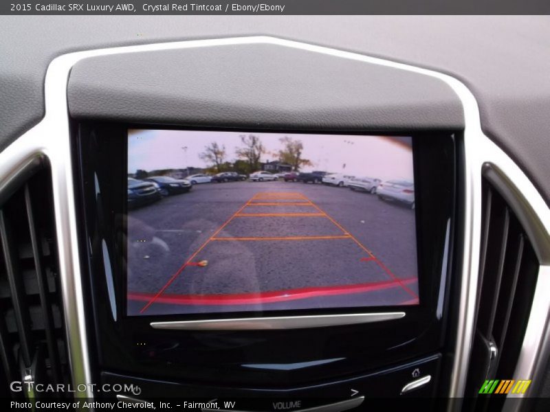 Crystal Red Tintcoat / Ebony/Ebony 2015 Cadillac SRX Luxury AWD