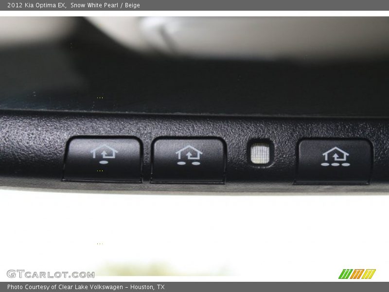 Snow White Pearl / Beige 2012 Kia Optima EX