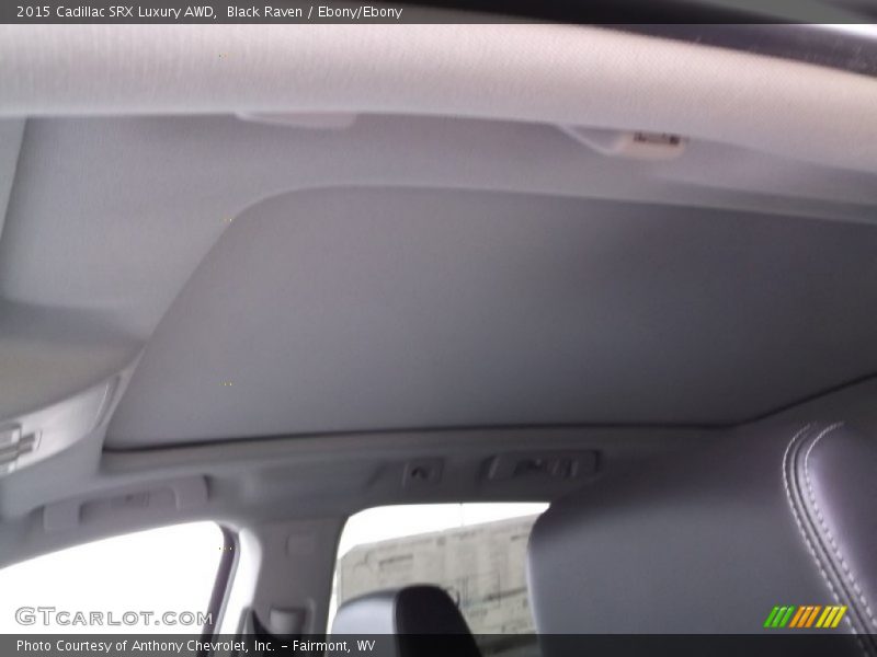 Black Raven / Ebony/Ebony 2015 Cadillac SRX Luxury AWD