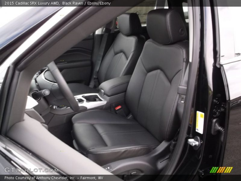 Black Raven / Ebony/Ebony 2015 Cadillac SRX Luxury AWD