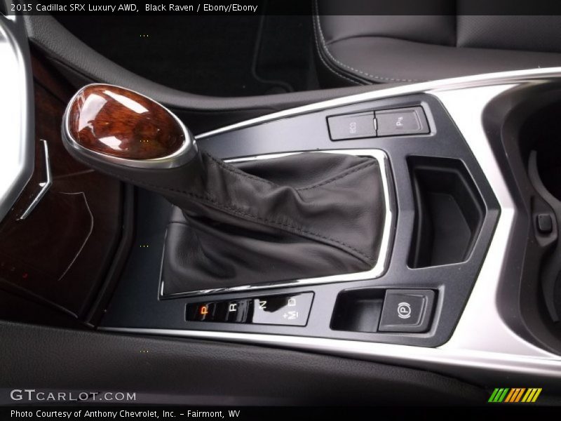 Black Raven / Ebony/Ebony 2015 Cadillac SRX Luxury AWD
