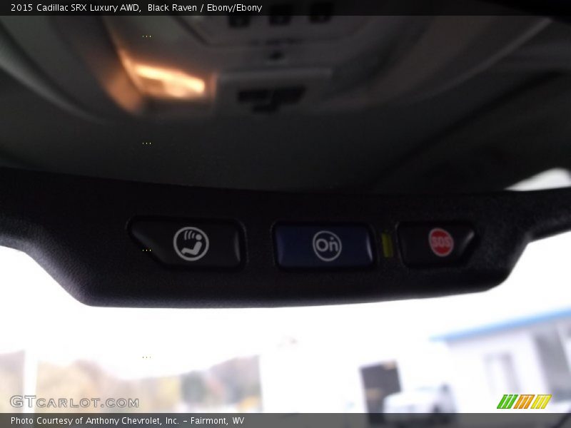 Black Raven / Ebony/Ebony 2015 Cadillac SRX Luxury AWD
