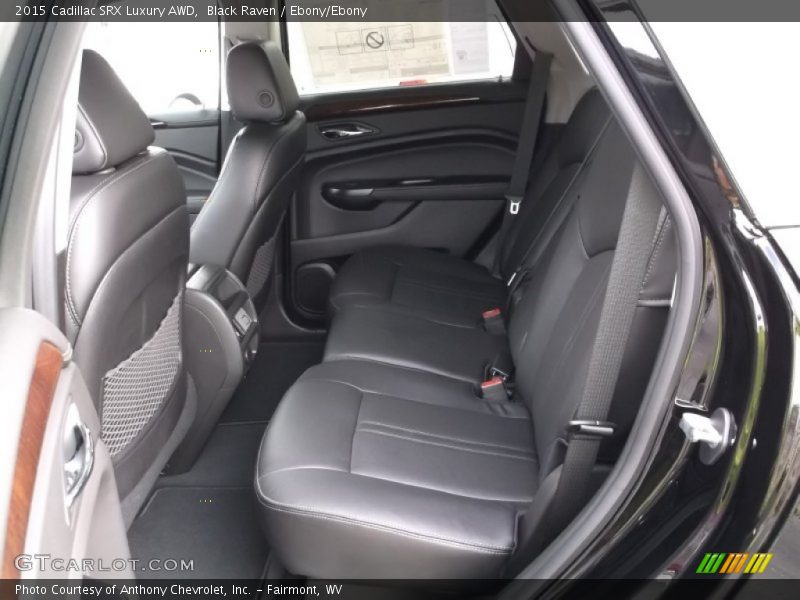 Black Raven / Ebony/Ebony 2015 Cadillac SRX Luxury AWD