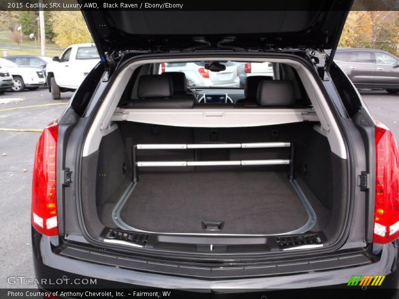 Black Raven / Ebony/Ebony 2015 Cadillac SRX Luxury AWD