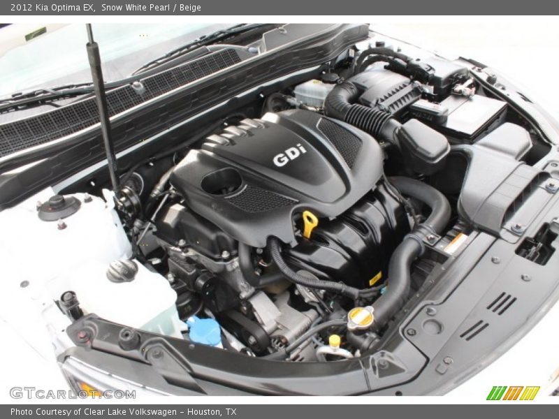 Snow White Pearl / Beige 2012 Kia Optima EX