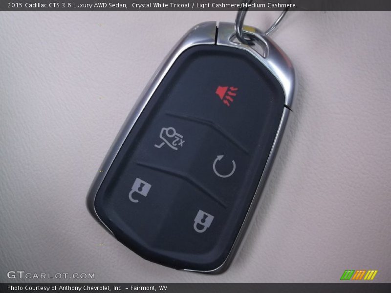 Keys of 2015 CTS 3.6 Luxury AWD Sedan