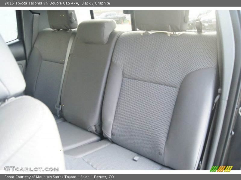 Black / Graphite 2015 Toyota Tacoma V6 Double Cab 4x4