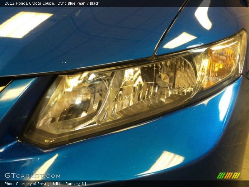 Dyno Blue Pearl / Black 2013 Honda Civic Si Coupe
