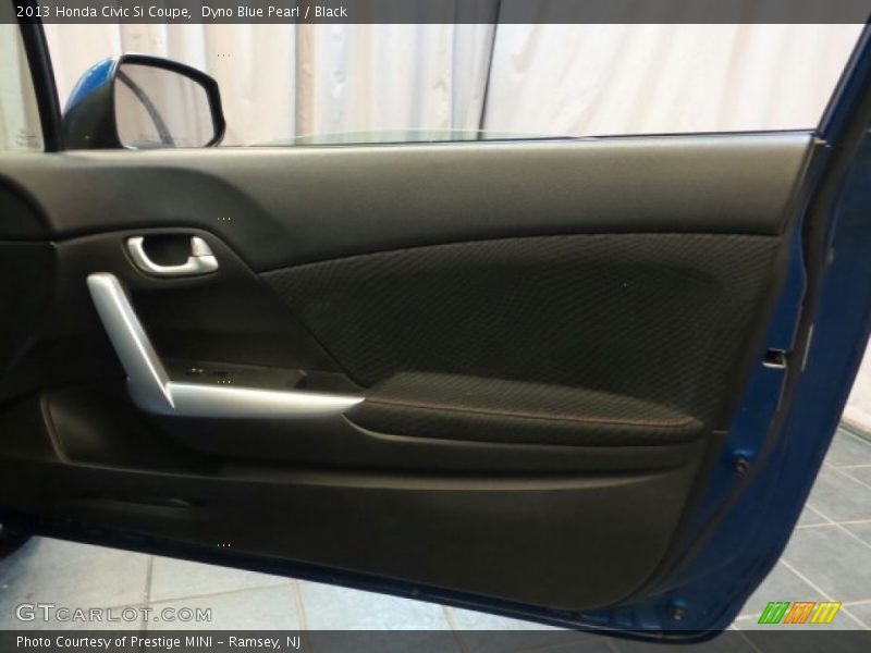 Dyno Blue Pearl / Black 2013 Honda Civic Si Coupe