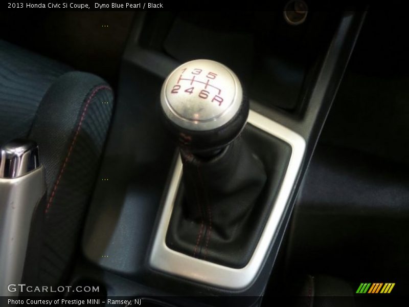Dyno Blue Pearl / Black 2013 Honda Civic Si Coupe
