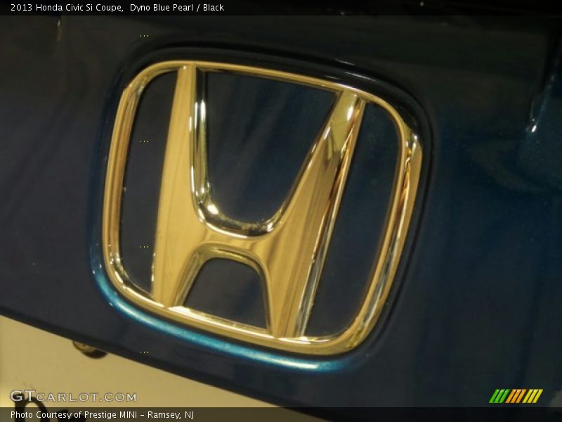 Dyno Blue Pearl / Black 2013 Honda Civic Si Coupe