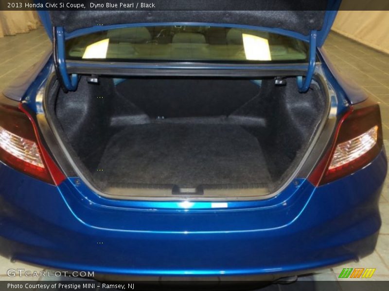 Dyno Blue Pearl / Black 2013 Honda Civic Si Coupe