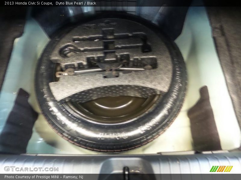 Dyno Blue Pearl / Black 2013 Honda Civic Si Coupe