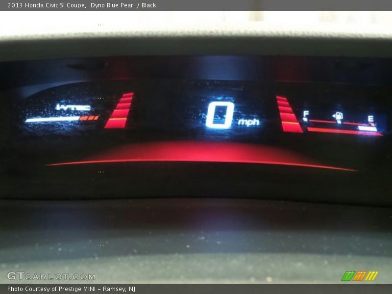 Dyno Blue Pearl / Black 2013 Honda Civic Si Coupe