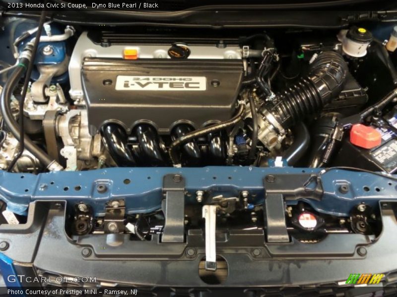 Dyno Blue Pearl / Black 2013 Honda Civic Si Coupe
