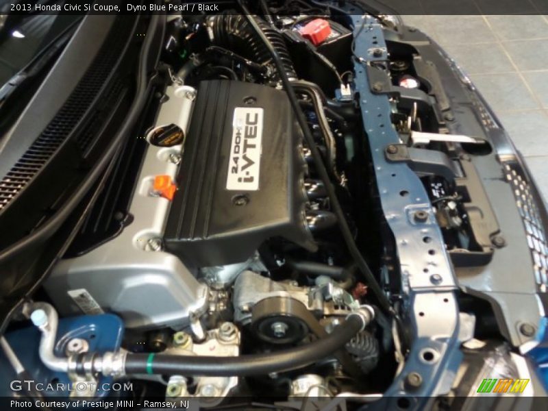 Dyno Blue Pearl / Black 2013 Honda Civic Si Coupe