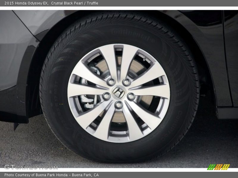 Crystal Black Pearl / Truffle 2015 Honda Odyssey EX