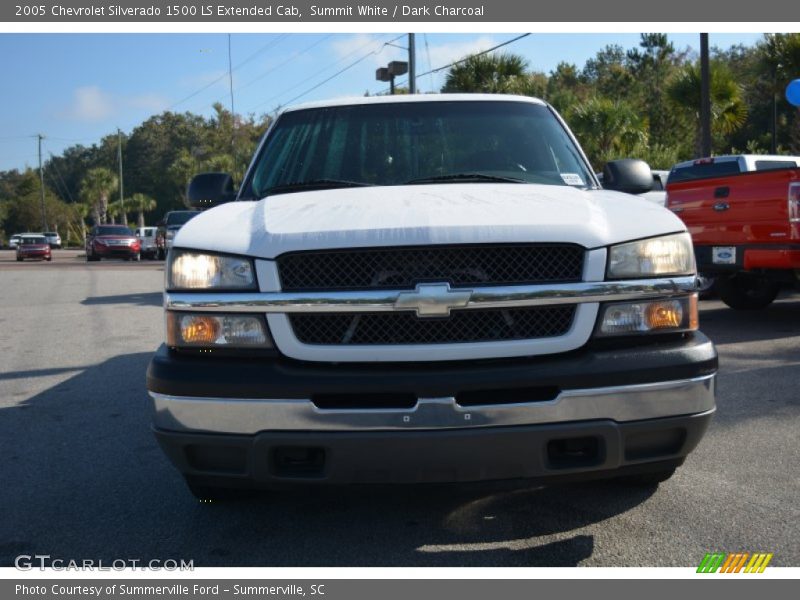Summit White / Dark Charcoal 2005 Chevrolet Silverado 1500 LS Extended Cab