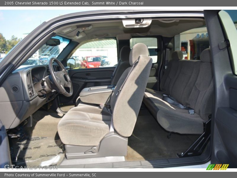 Summit White / Dark Charcoal 2005 Chevrolet Silverado 1500 LS Extended Cab
