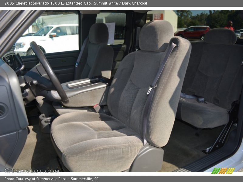 Summit White / Dark Charcoal 2005 Chevrolet Silverado 1500 LS Extended Cab
