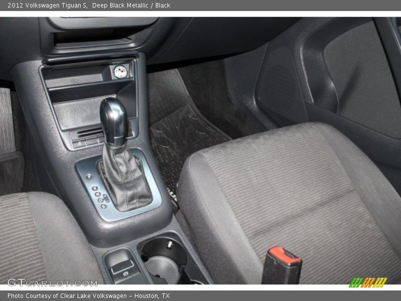 Deep Black Metallic / Black 2012 Volkswagen Tiguan S