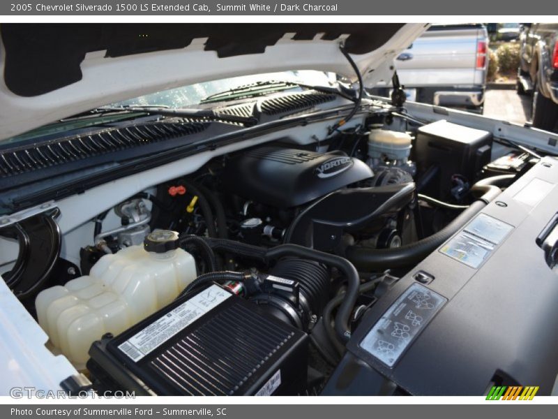 Summit White / Dark Charcoal 2005 Chevrolet Silverado 1500 LS Extended Cab
