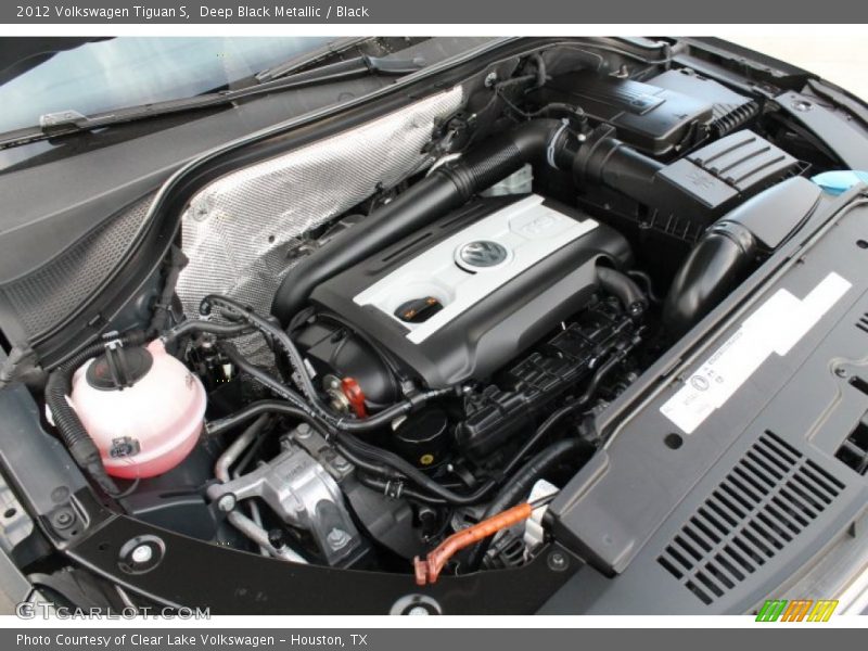 Deep Black Metallic / Black 2012 Volkswagen Tiguan S