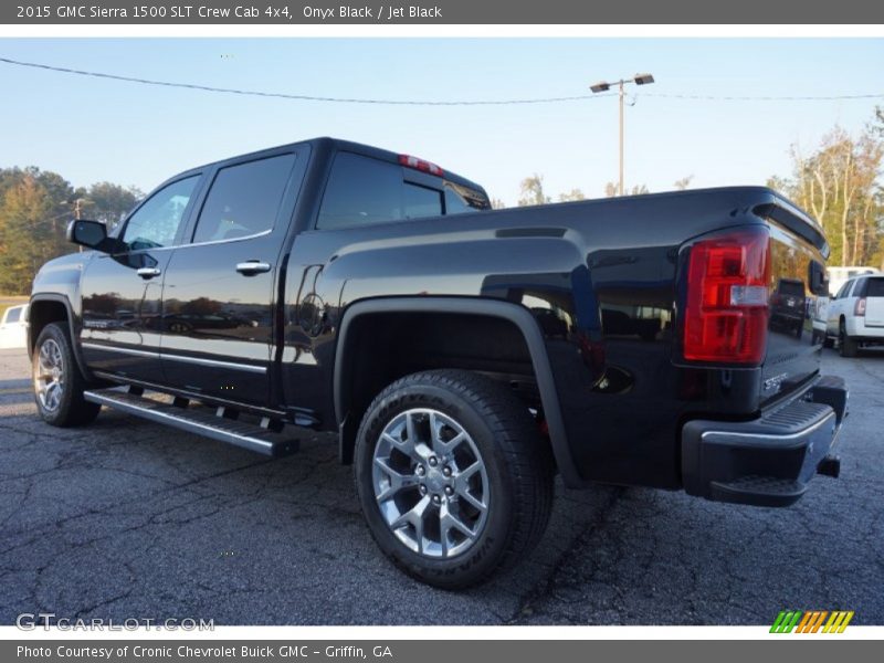 Onyx Black / Jet Black 2015 GMC Sierra 1500 SLT Crew Cab 4x4