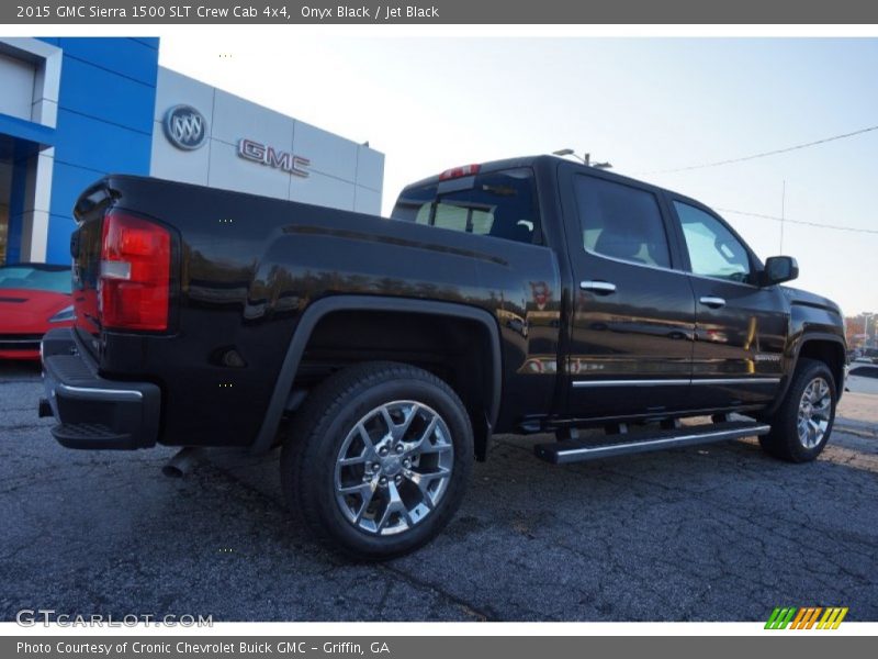 Onyx Black / Jet Black 2015 GMC Sierra 1500 SLT Crew Cab 4x4