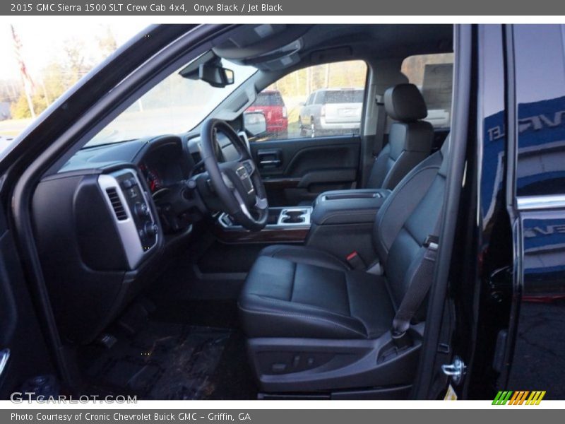 Onyx Black / Jet Black 2015 GMC Sierra 1500 SLT Crew Cab 4x4