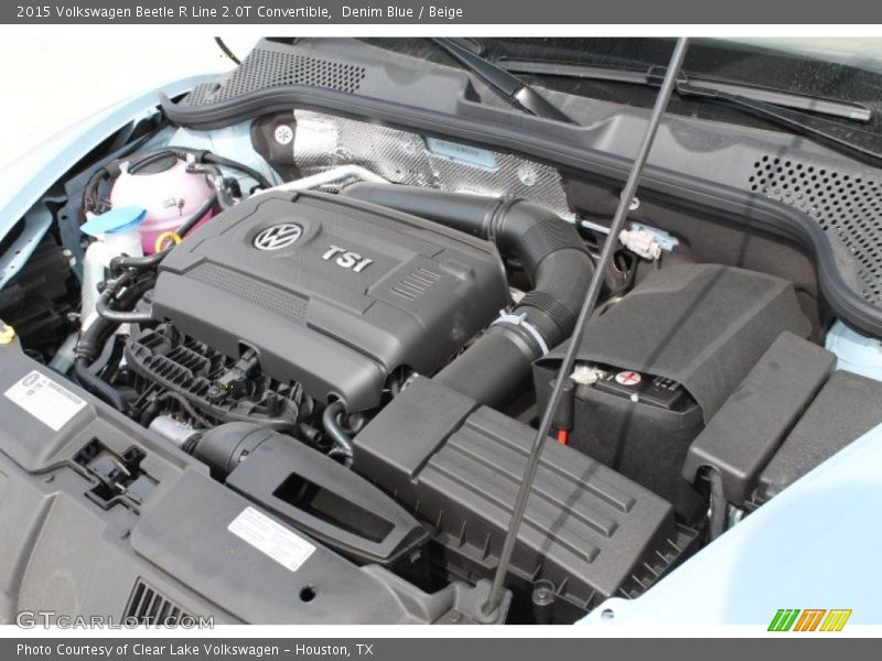  2015 Beetle R Line 2.0T Convertible Engine - 2.0 Liter Turbocharged TSI DOHC 16-Valve VVT 4 Cylinder
