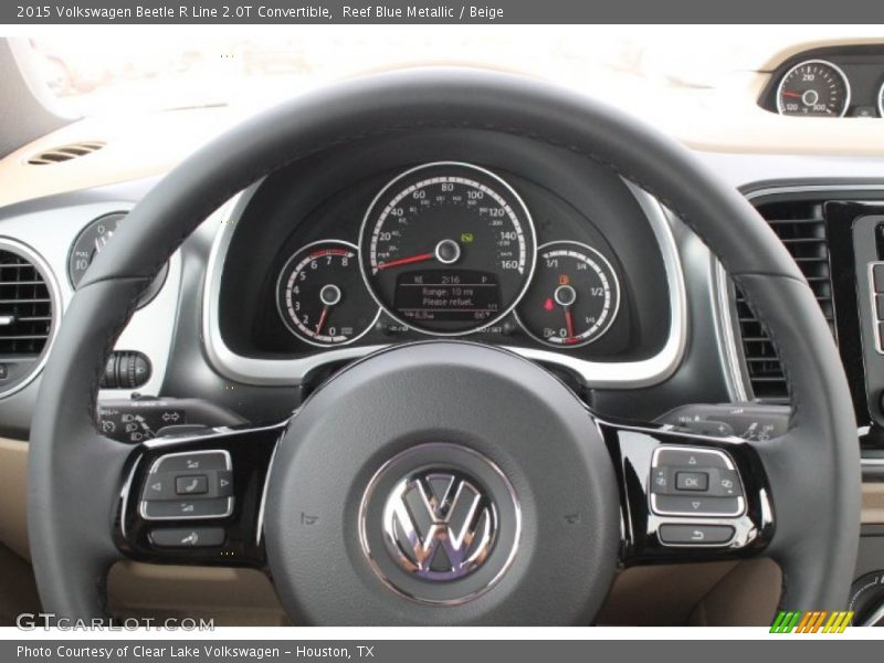  2015 Beetle R Line 2.0T Convertible Steering Wheel