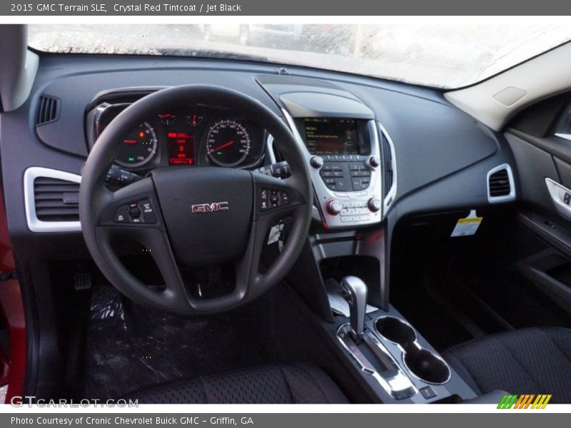 Crystal Red Tintcoat / Jet Black 2015 GMC Terrain SLE