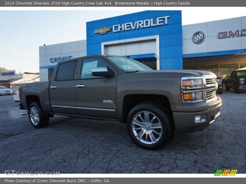 Brownstone Metallic / High Country Saddle 2014 Chevrolet Silverado 1500 High Country Crew Cab 4x4