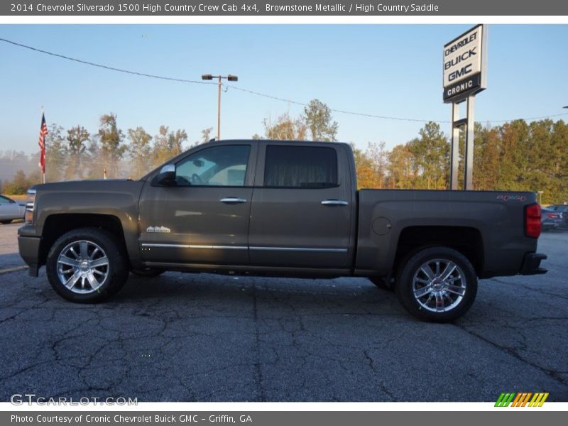 Brownstone Metallic / High Country Saddle 2014 Chevrolet Silverado 1500 High Country Crew Cab 4x4