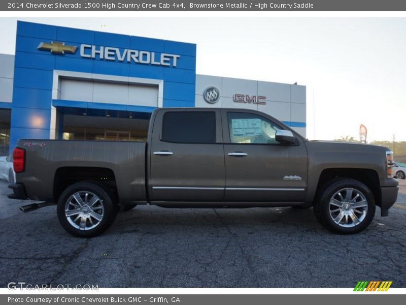 Brownstone Metallic / High Country Saddle 2014 Chevrolet Silverado 1500 High Country Crew Cab 4x4