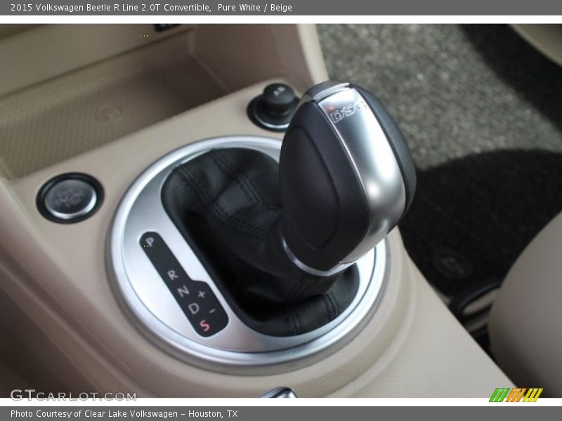 Pure White / Beige 2015 Volkswagen Beetle R Line 2.0T Convertible