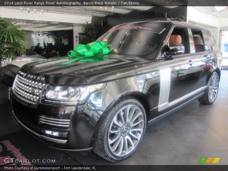 Barolo Black Metallic / Tan/Ebony 2014 Land Rover Range Rover Autobiography