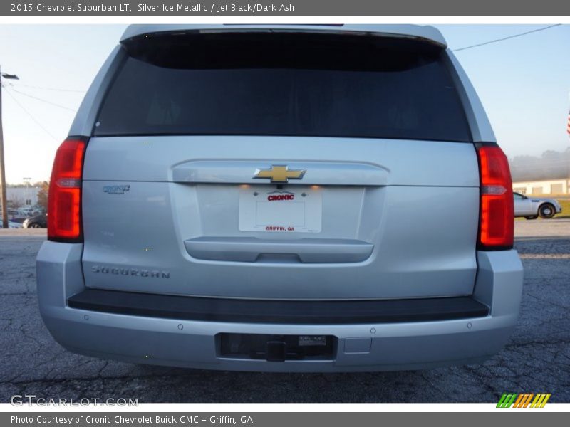 Silver Ice Metallic / Jet Black/Dark Ash 2015 Chevrolet Suburban LT