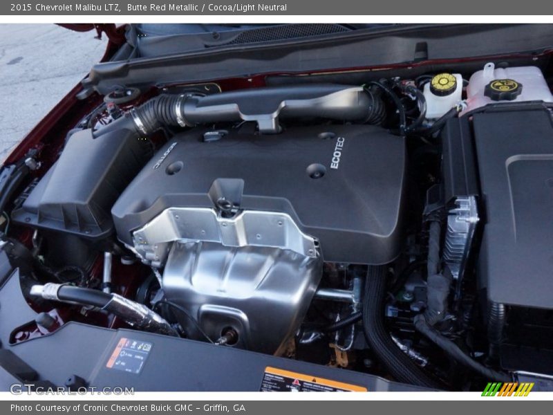 Butte Red Metallic / Cocoa/Light Neutral 2015 Chevrolet Malibu LTZ