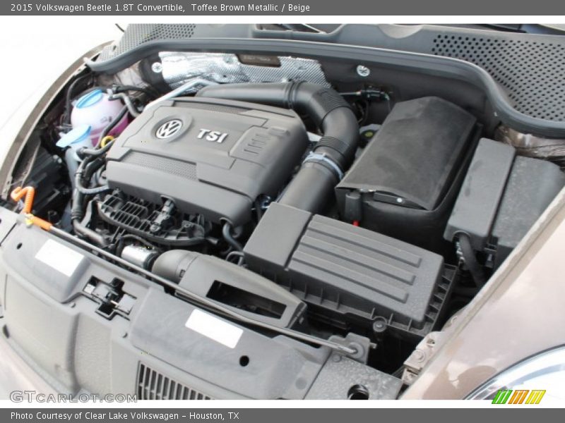 Toffee Brown Metallic / Beige 2015 Volkswagen Beetle 1.8T Convertible