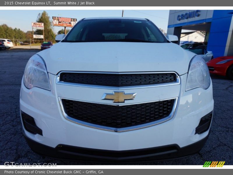 Summit White / Jet Black 2015 Chevrolet Equinox LT