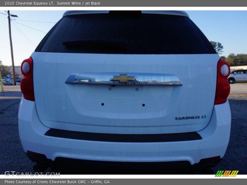 Summit White / Jet Black 2015 Chevrolet Equinox LT