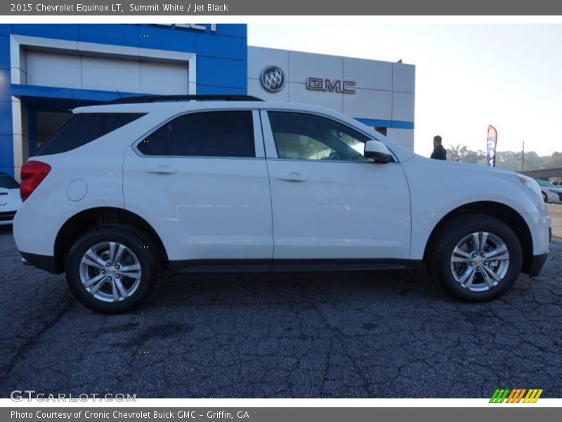 Summit White / Jet Black 2015 Chevrolet Equinox LT