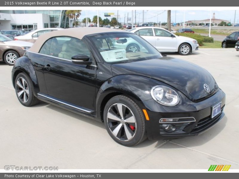 Front 3/4 View of 2015 Beetle R Line 2.0T Convertible