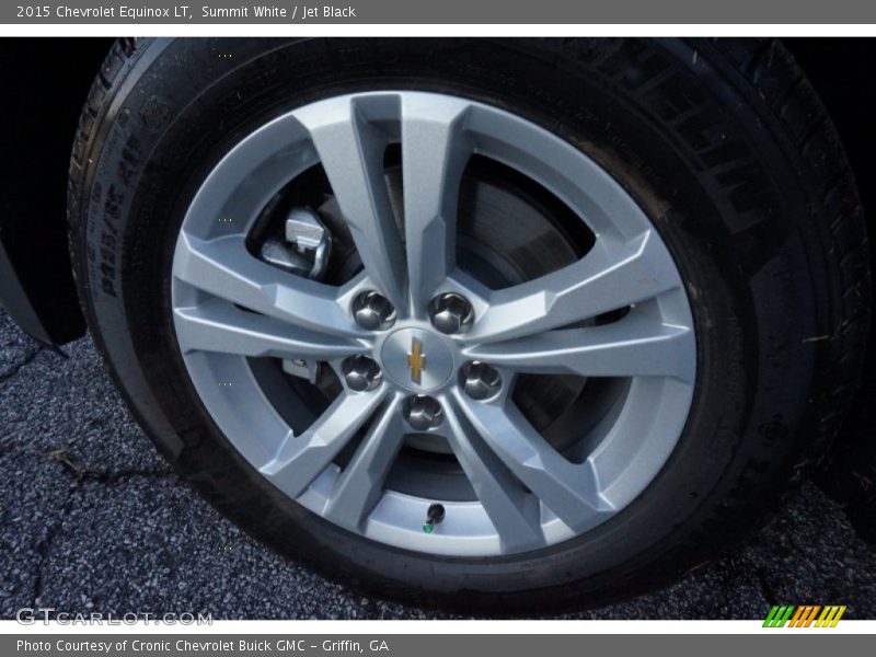 Summit White / Jet Black 2015 Chevrolet Equinox LT