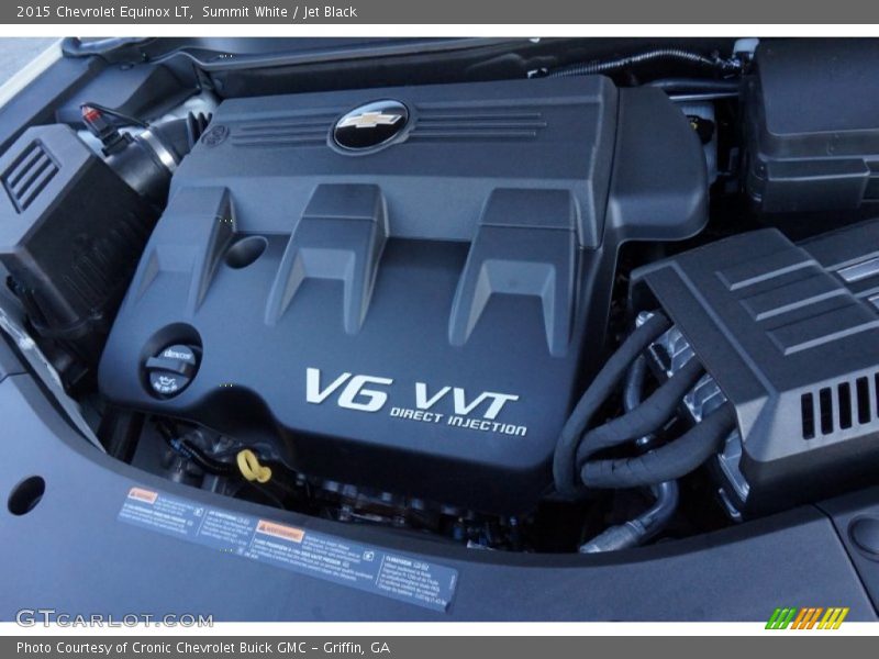 Summit White / Jet Black 2015 Chevrolet Equinox LT