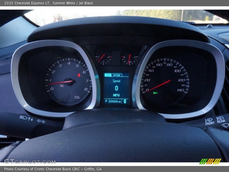 Summit White / Jet Black 2015 Chevrolet Equinox LT