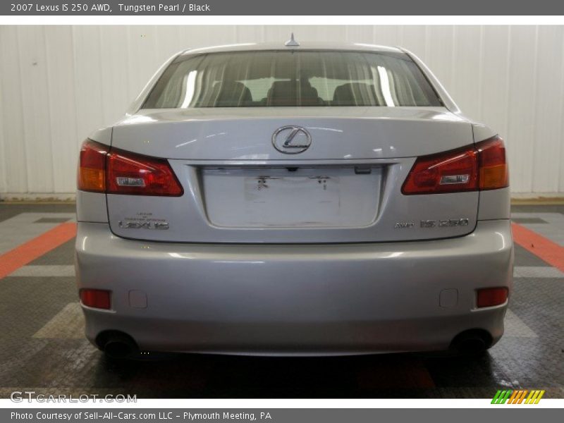 Tungsten Pearl / Black 2007 Lexus IS 250 AWD