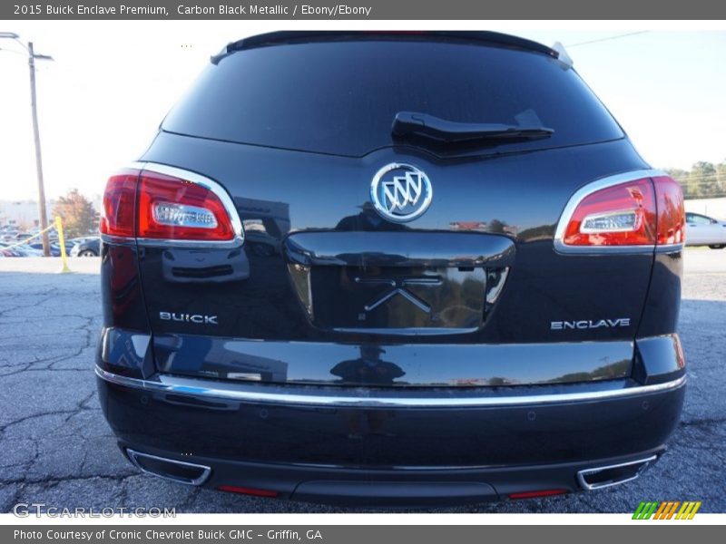 Carbon Black Metallic / Ebony/Ebony 2015 Buick Enclave Premium